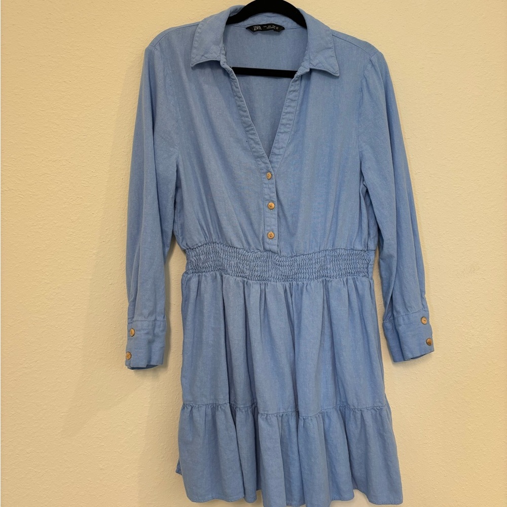 Zara dress long sleeve size large